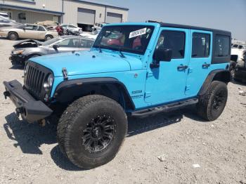  Salvage Jeep Wrangler