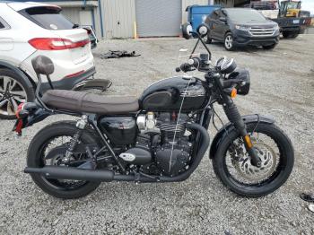  Salvage Triumph Motorcycle Bonneville