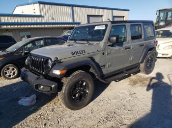  Salvage Jeep Wrangler