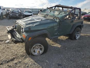  Salvage Jeep Wrangler