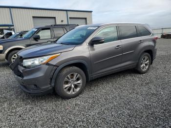  Salvage Toyota Highlander