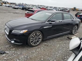  Salvage Lincoln Continental