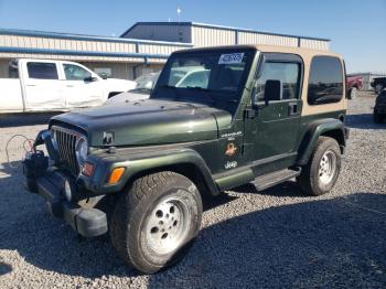  Salvage Jeep Wrangler