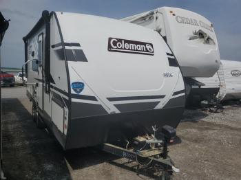  Salvage Coleman Travel Tra