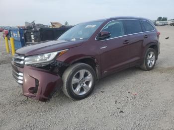  Salvage Toyota Highlander