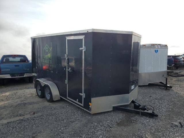  Salvage Haulmark Encl Trlr