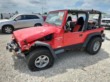  Salvage Jeep Wrangler
