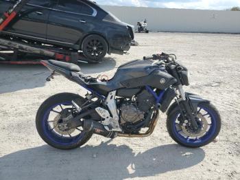  Salvage Yamaha Fz-07 09