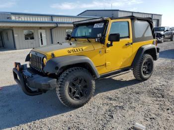  Salvage Jeep Wrangler