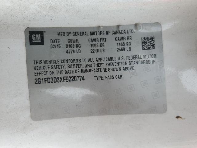 Chevrolet Camaro Lt Image 9