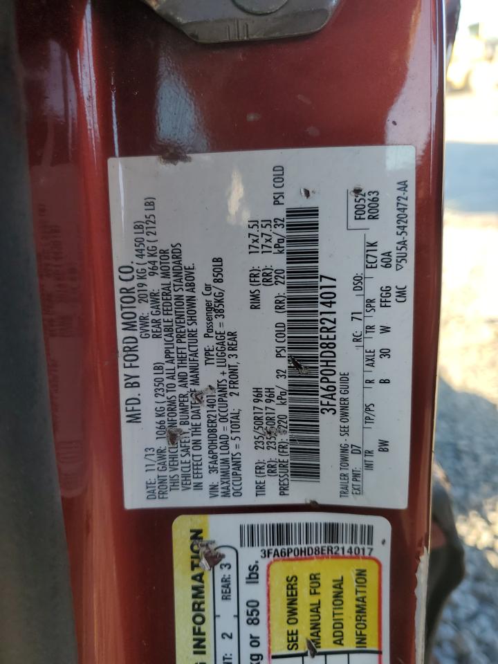 Ford Fusion Se Image 2