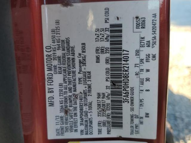 Ford Fusion Se Image 2