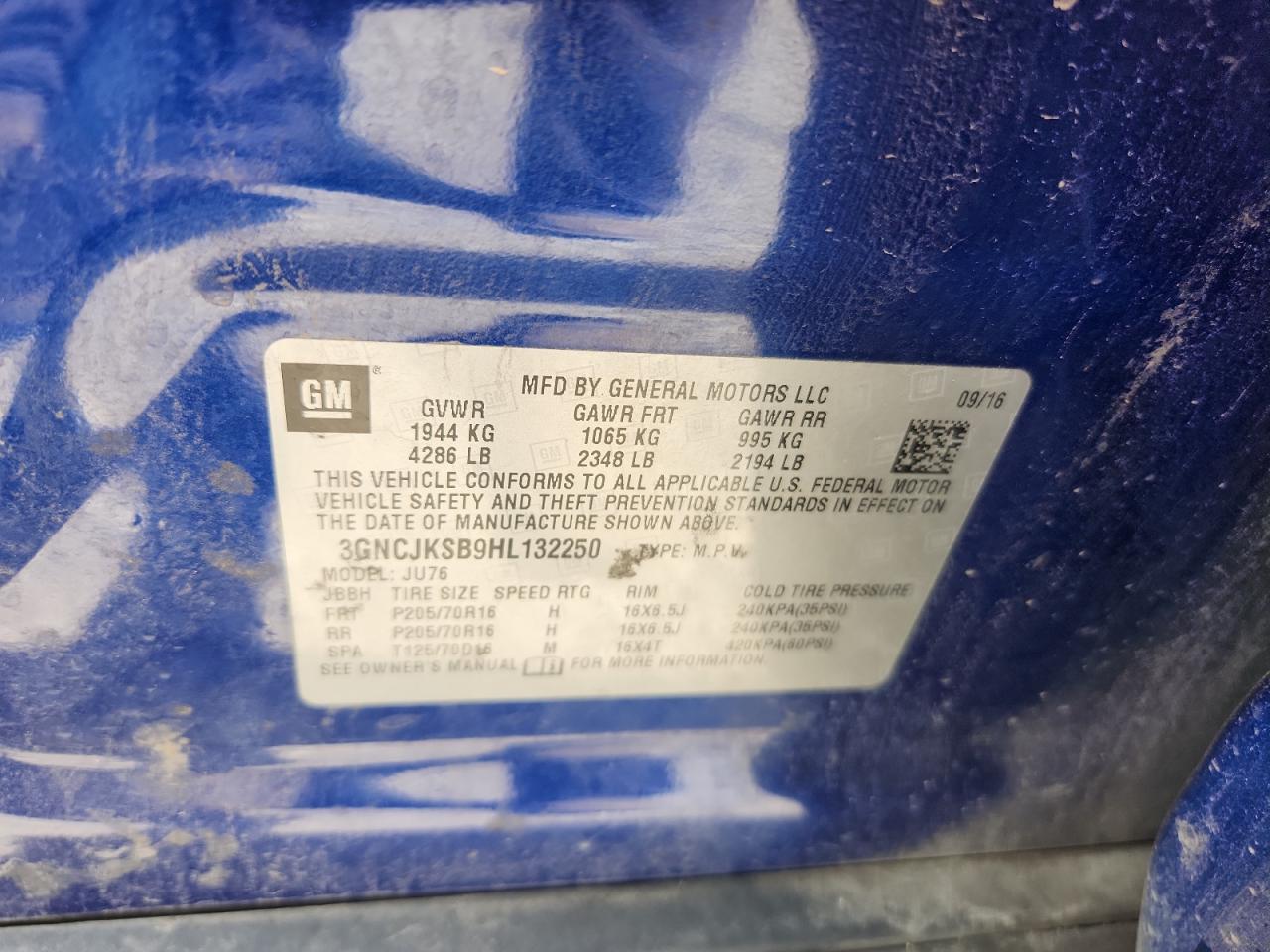 Chevrolet Trax Ls Image 9