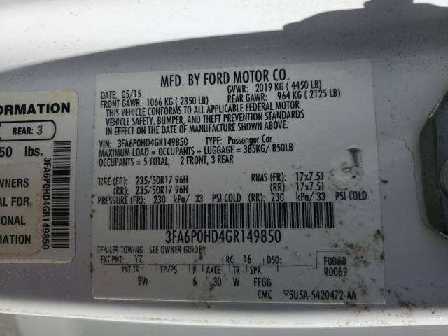 Ford Fusion Se Image 11