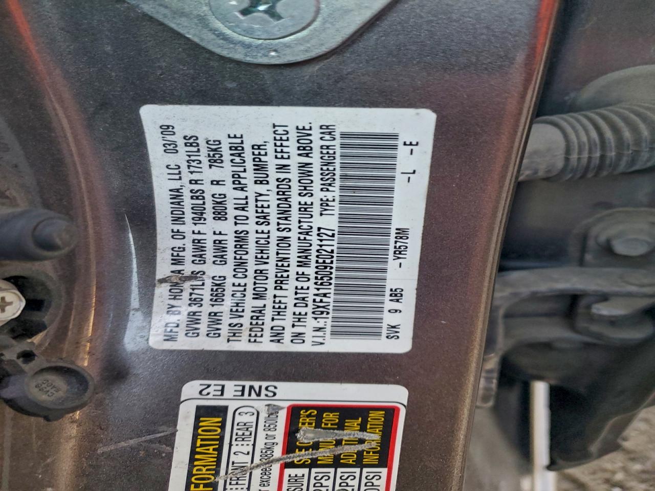 Honda Civic Lx Image 9