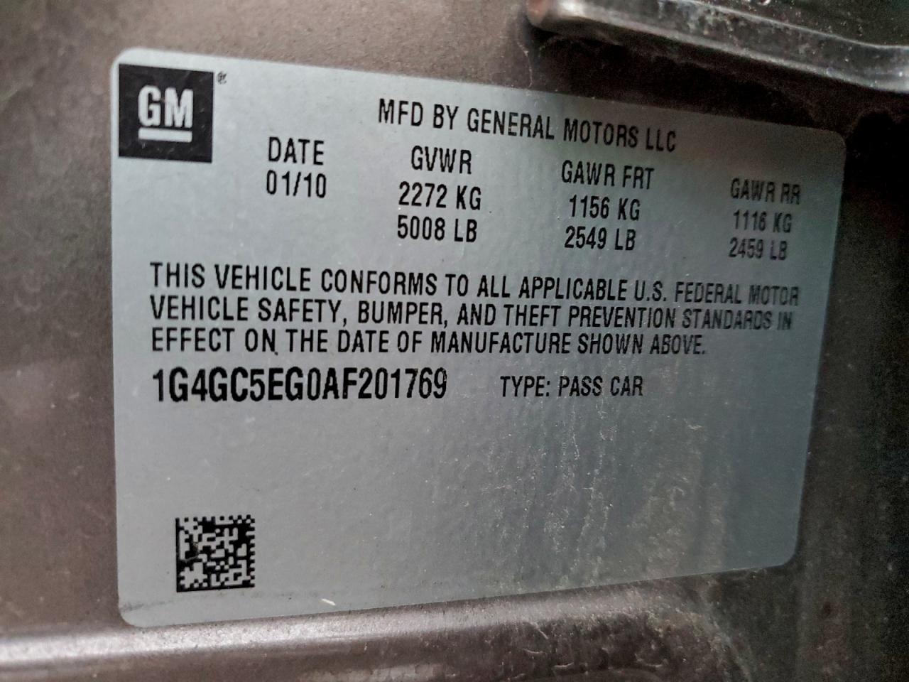 Buick LaCrosse Cxl Image 10