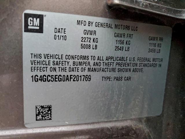 Buick LaCrosse Cxl Image 10