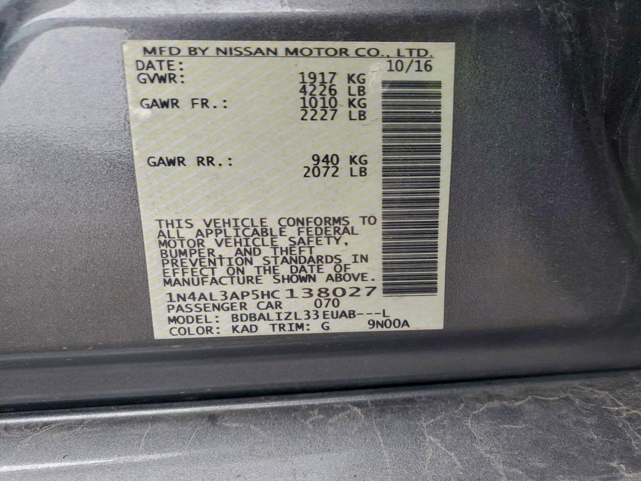 Nissan Altima 2.5 Image 9