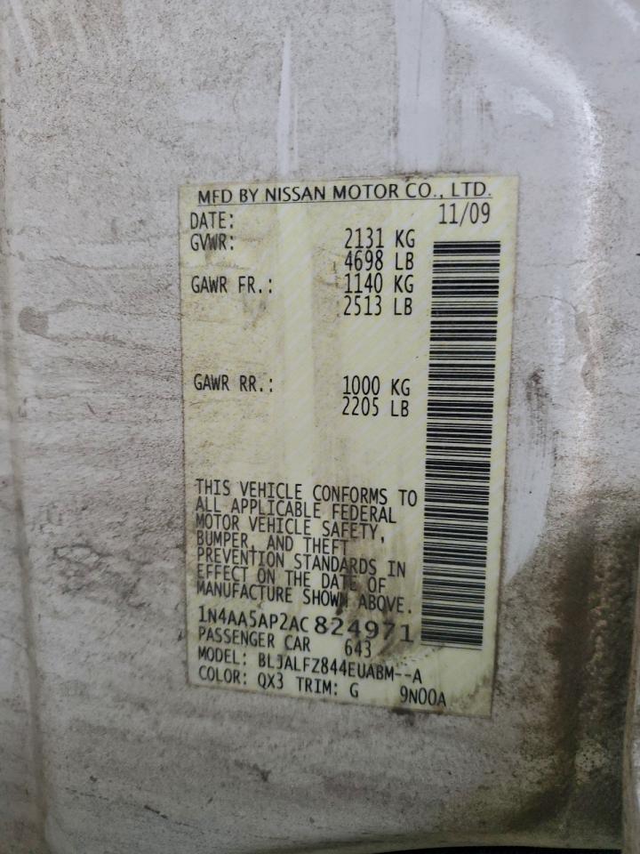 Nissan Maxima S Image 11