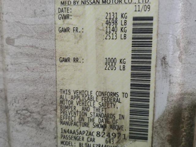 Nissan Maxima S Image 11