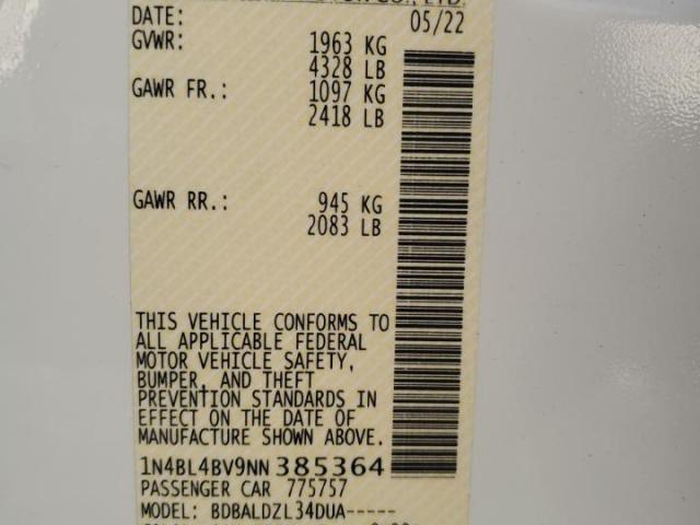 Nissan Altima S Image 9