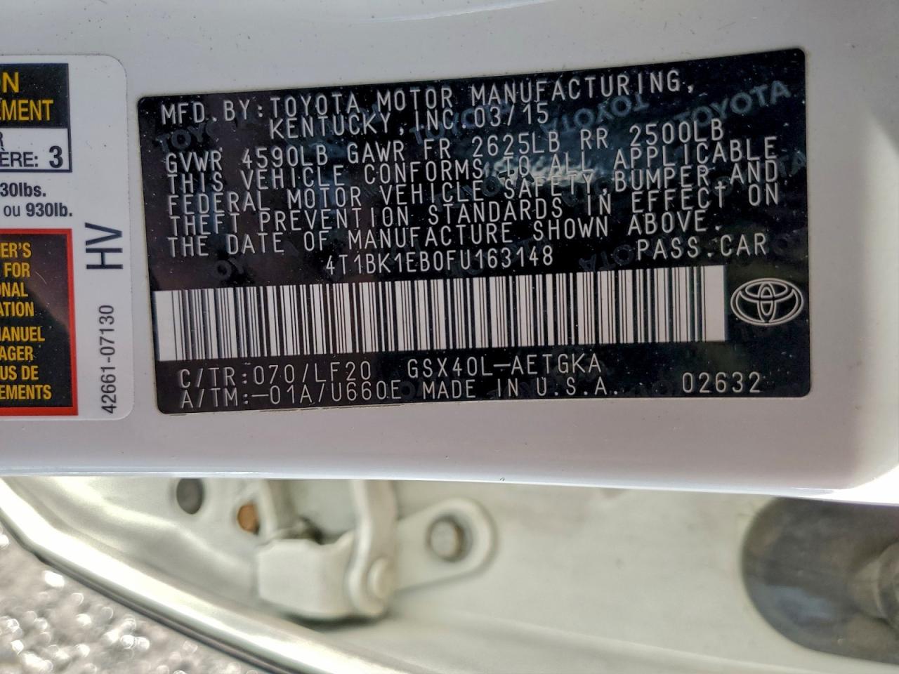 Toyota Avalon Xle Image 10