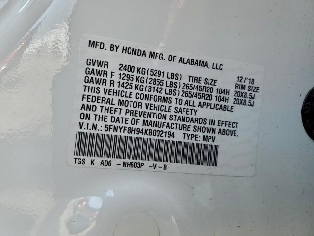 Honda Passport Touring Image 10