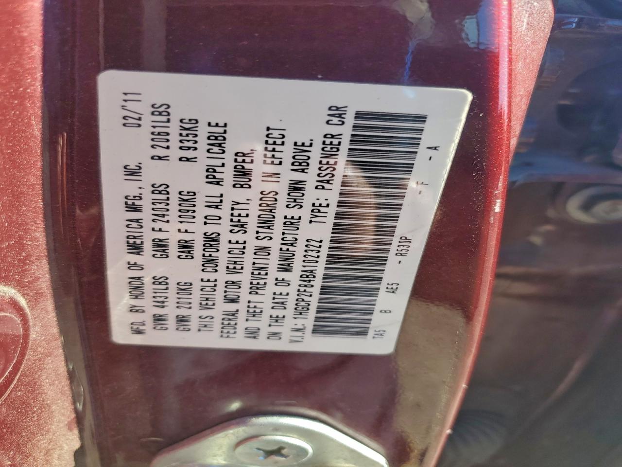 Honda Accord Exl Image 11