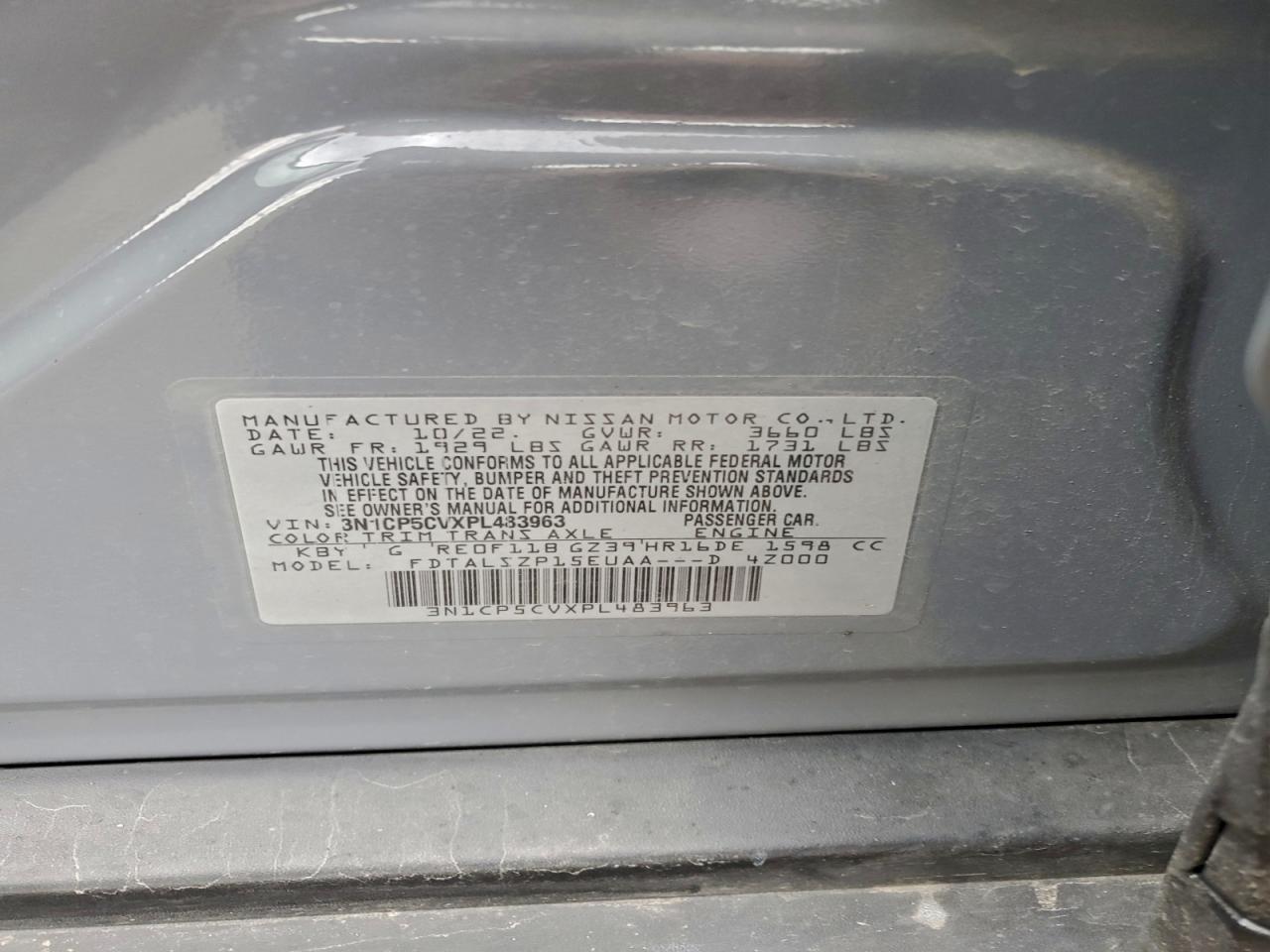 Nissan Kicks Sv Image 9