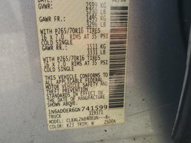 Nissan Frontier S Image 9