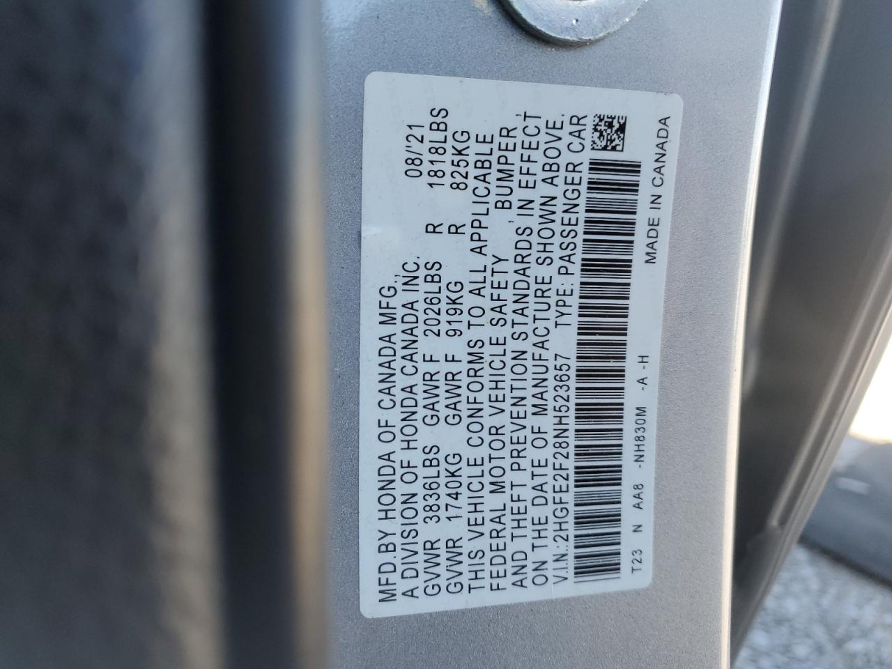 Honda Civic Lx Image 10