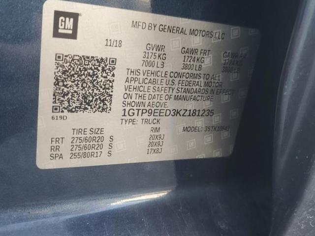 GMC Sierra K1500 At4 Image 11