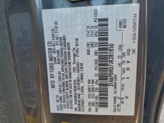 Ford Fusion Se Image 3