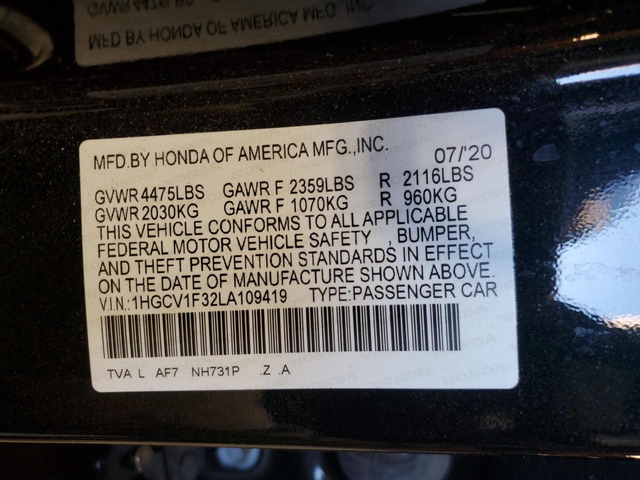 Honda Accord Sport Image 9