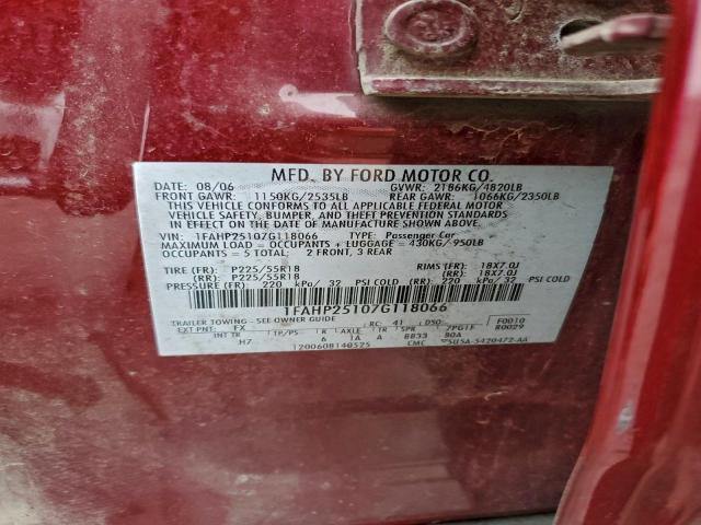 Ford 500 Limited Image 5