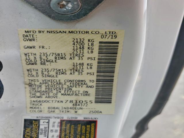 Nissan Frontier S Image 4