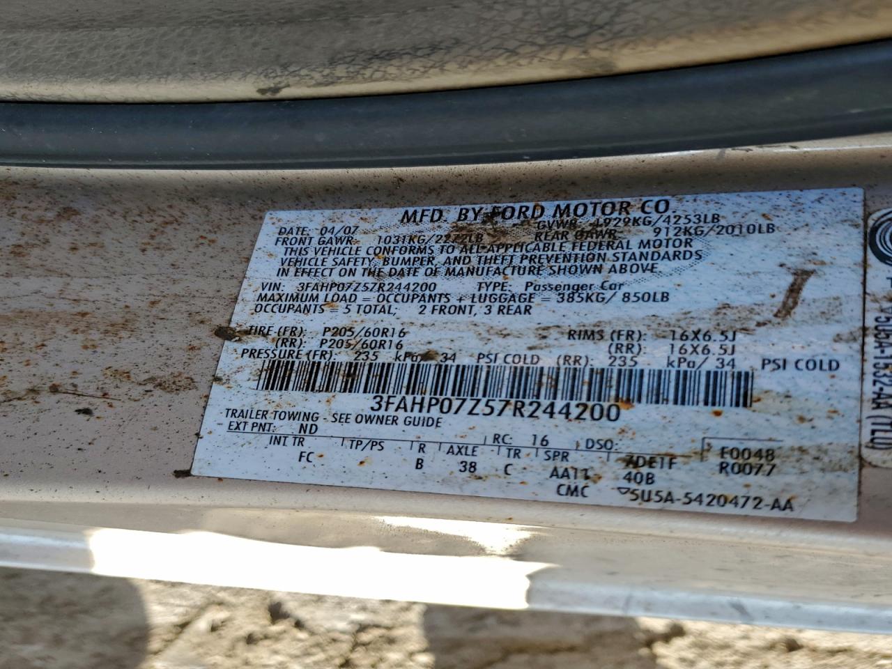 Ford Fusion Se Image 10