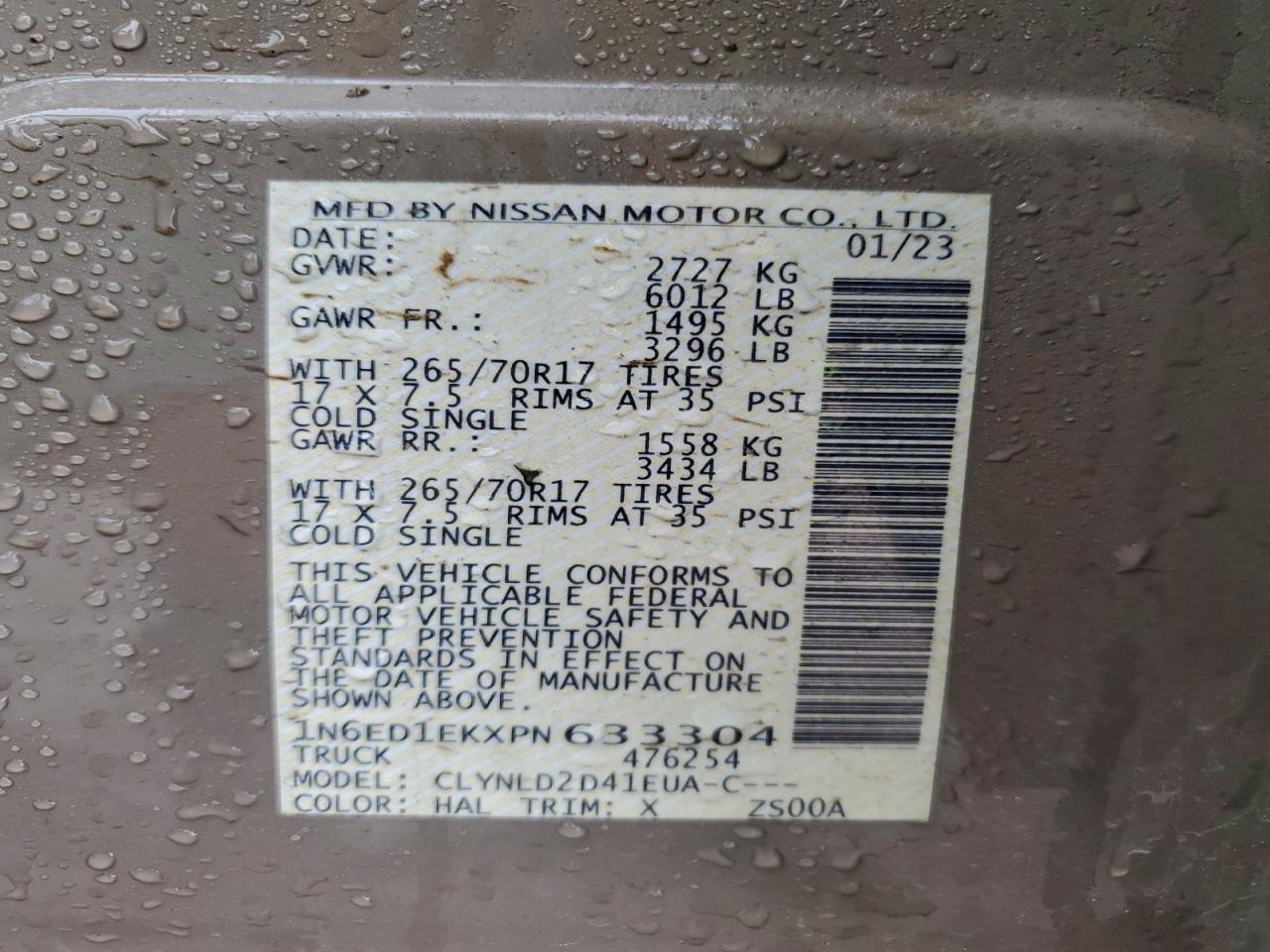 Nissan Frontier S Image 7