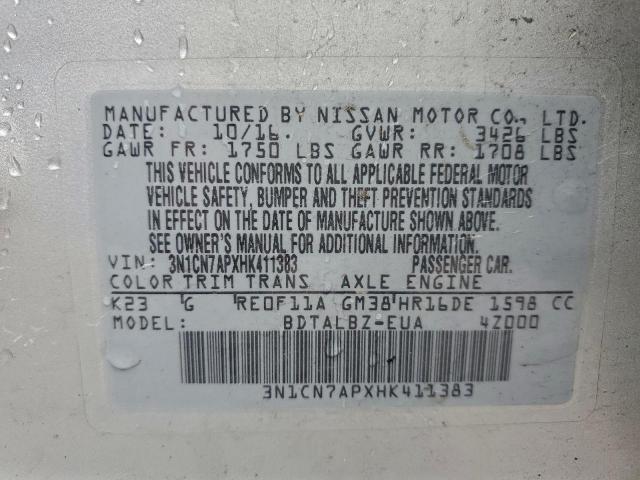 Nissan Versa S Image 2