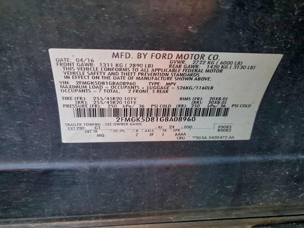 Ford Flex Limited Image 3