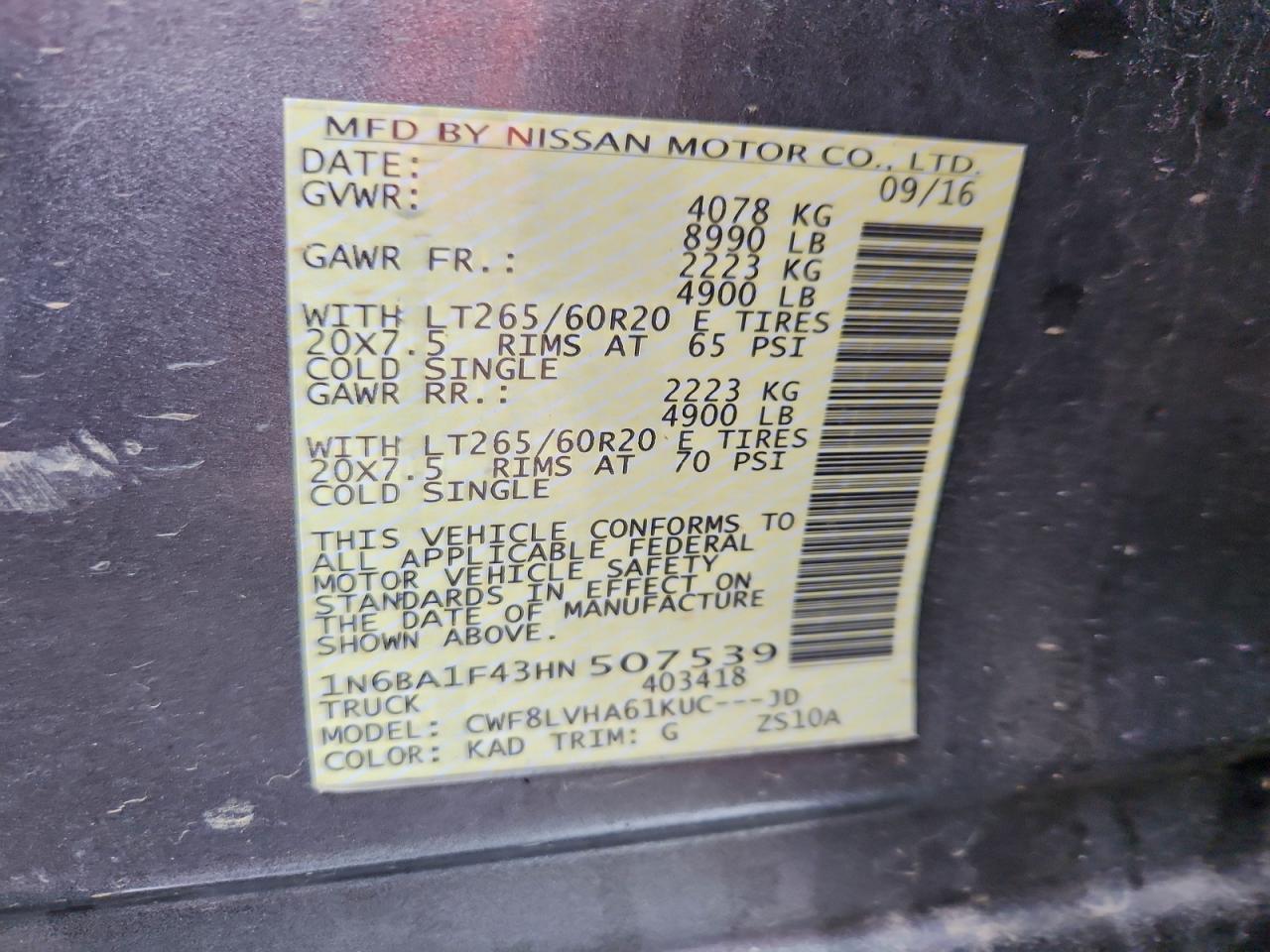 Nissan Titan Sl Image 4