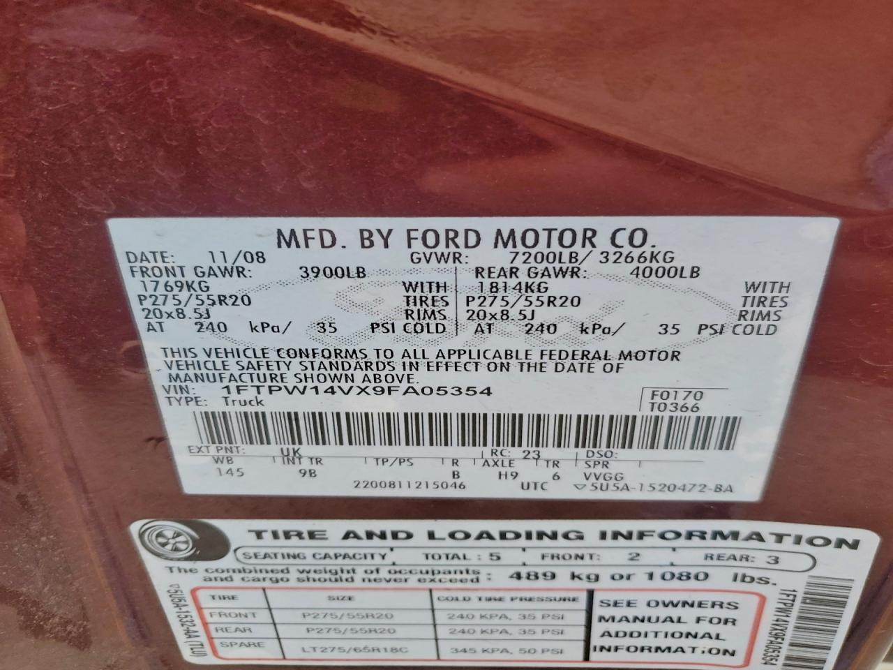 Ford F-150 Supercrew Image 9