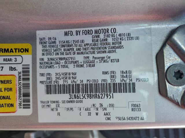 Lincoln MKZ Select Image 9