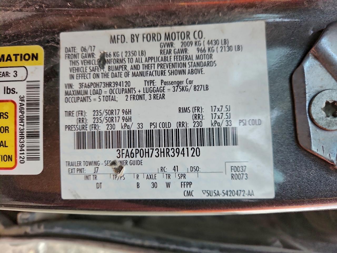 Ford Fusion Se Image 6