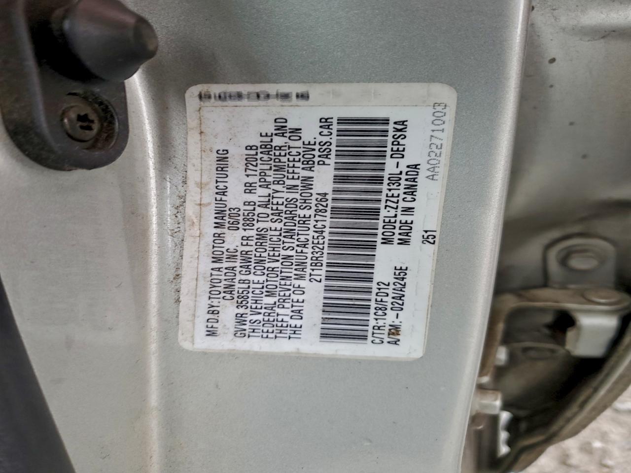 Toyota Corolla Ce Image 9