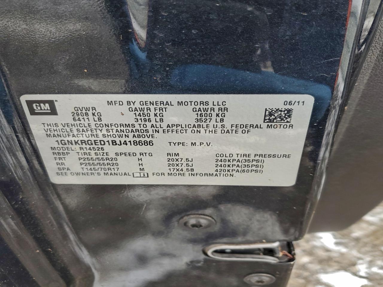 Chevrolet Traverse Lt Image 10