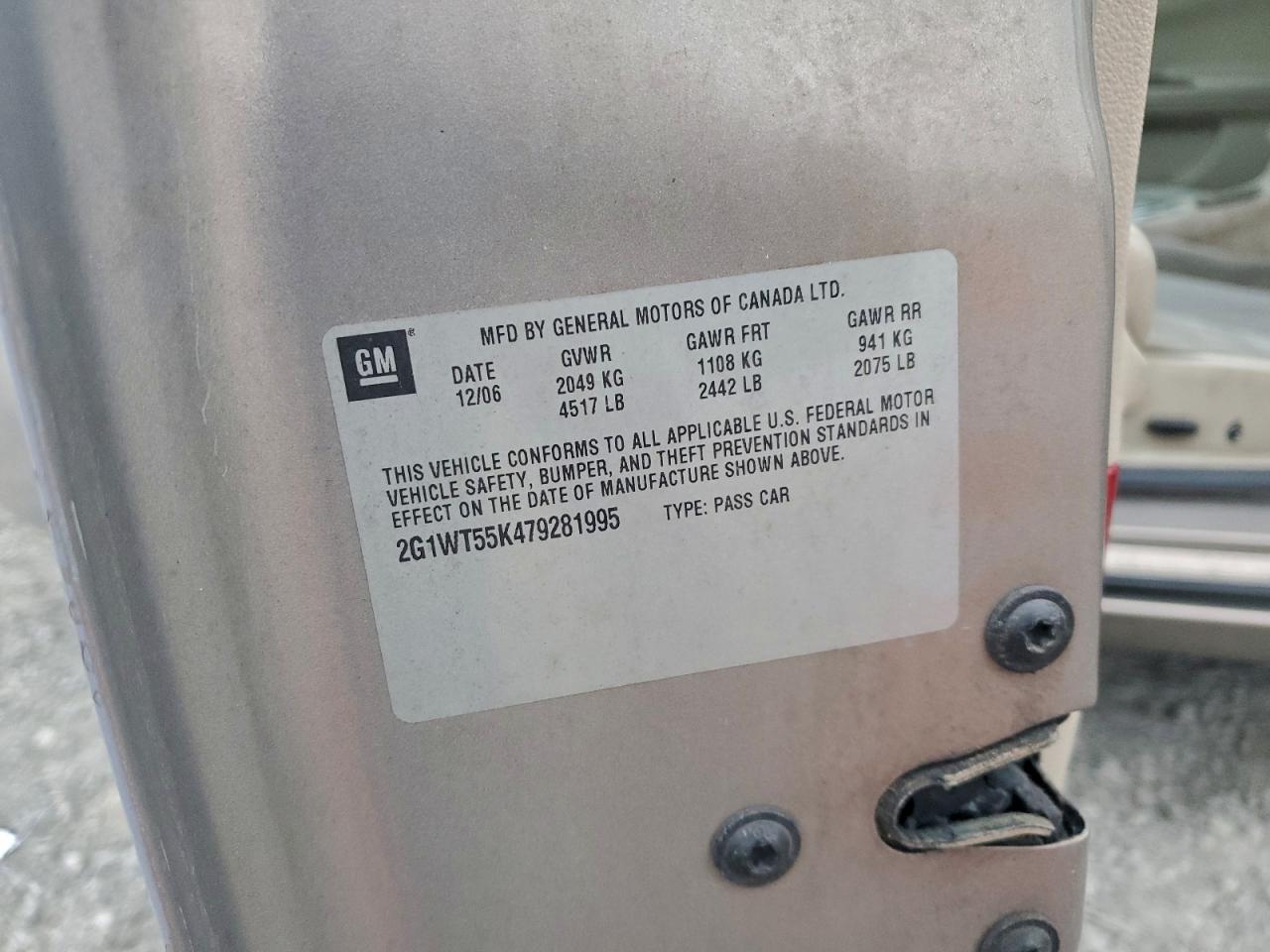 Chevrolet Impala Lt Image 8