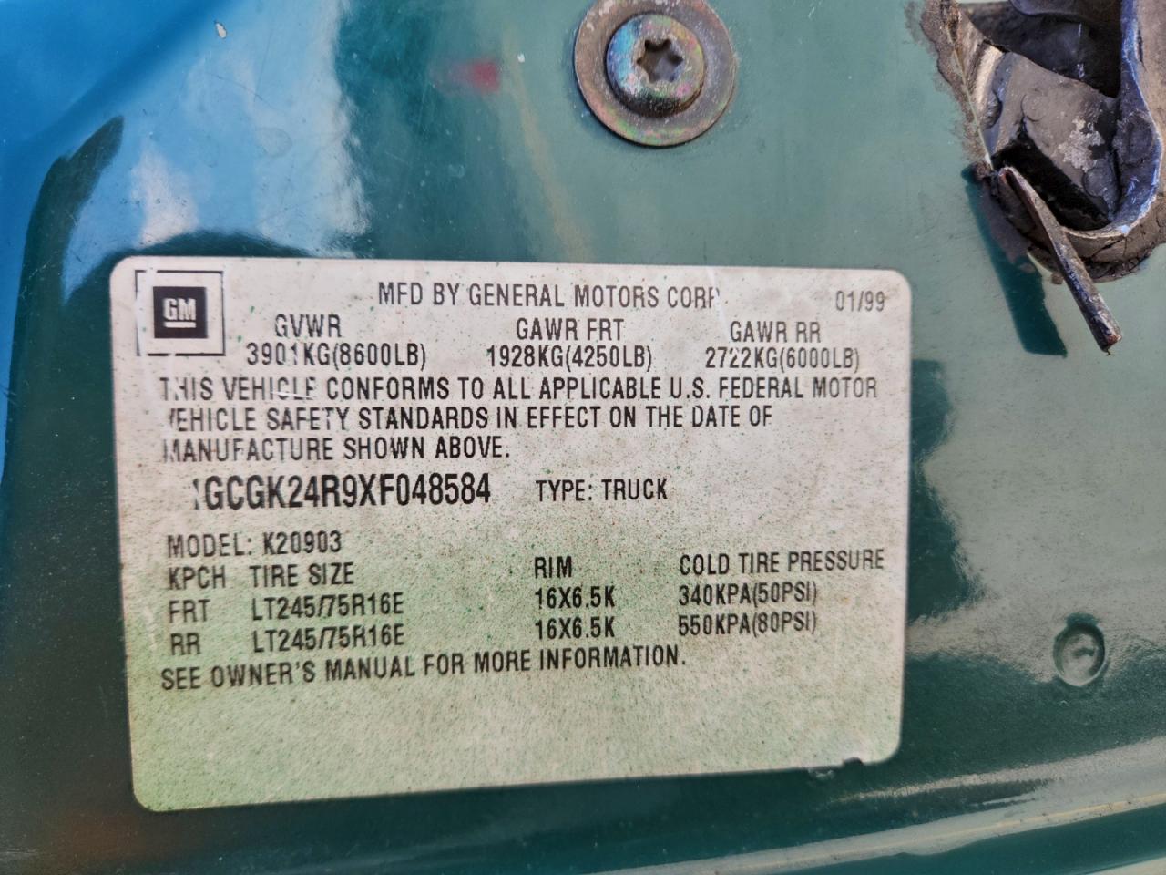 Chevrolet Ck Series K2500 Image 8