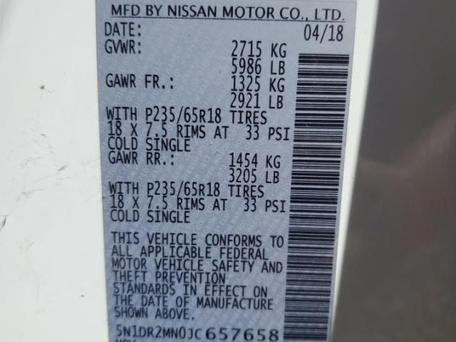 Nissan Pathfinder S Image 4