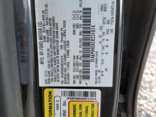 Ford Fusion Se Image 7